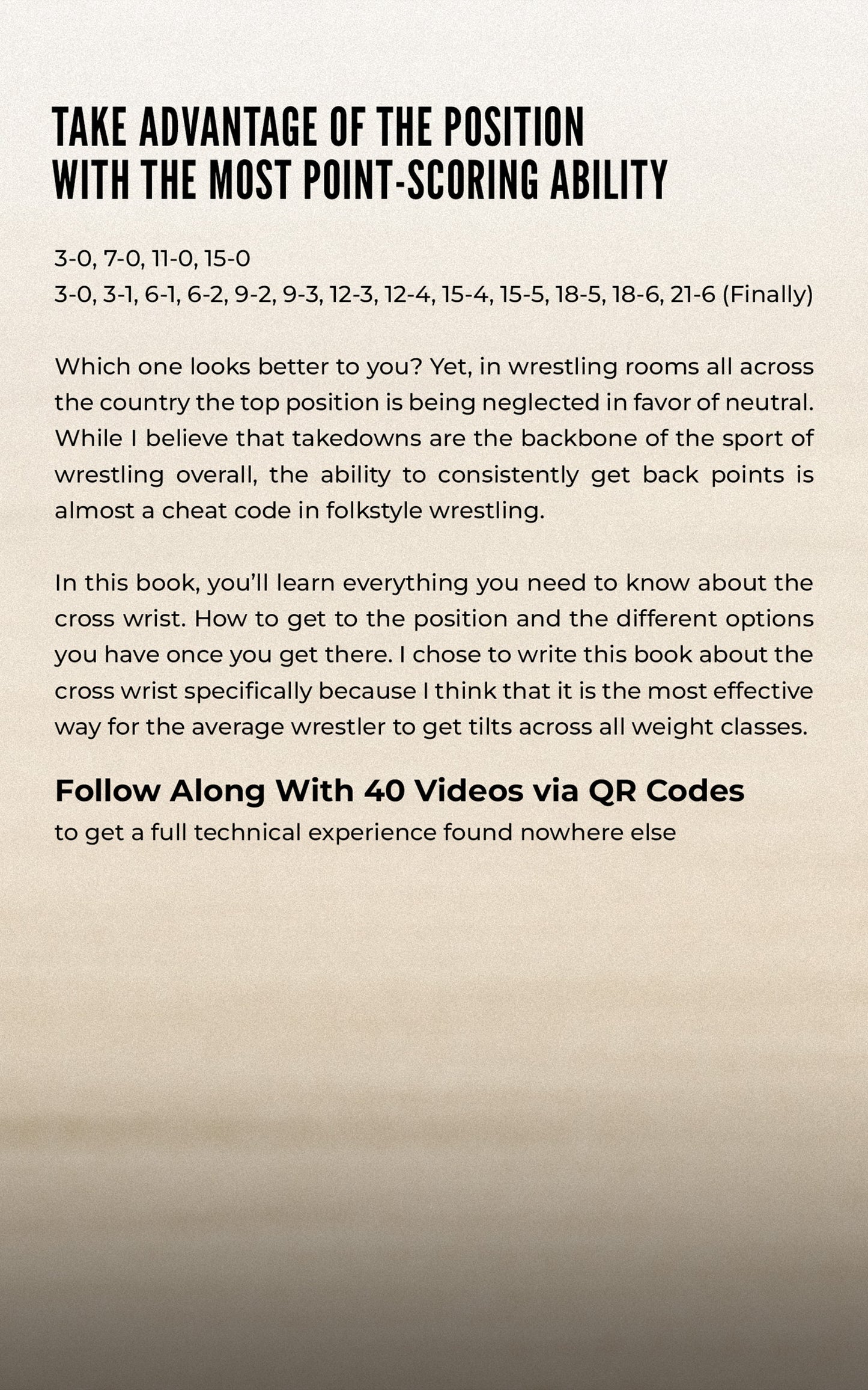 Master The Cross Wrist